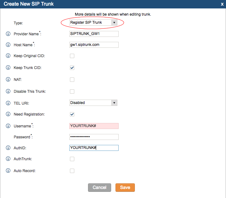 How To Setup FreePBX SIP Trunk Configuration For Voipfone SIP